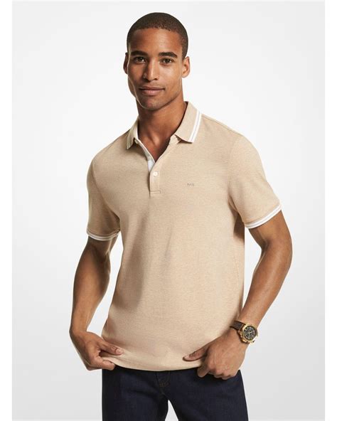 mens michael kors polo shirt|Michael Kors greenwich polo.